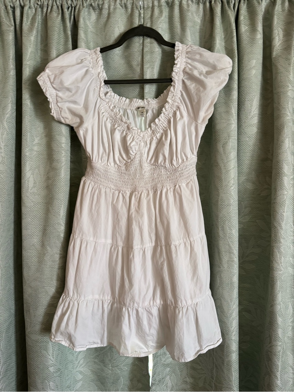 Versona White Midi Dress with Built in Shorts